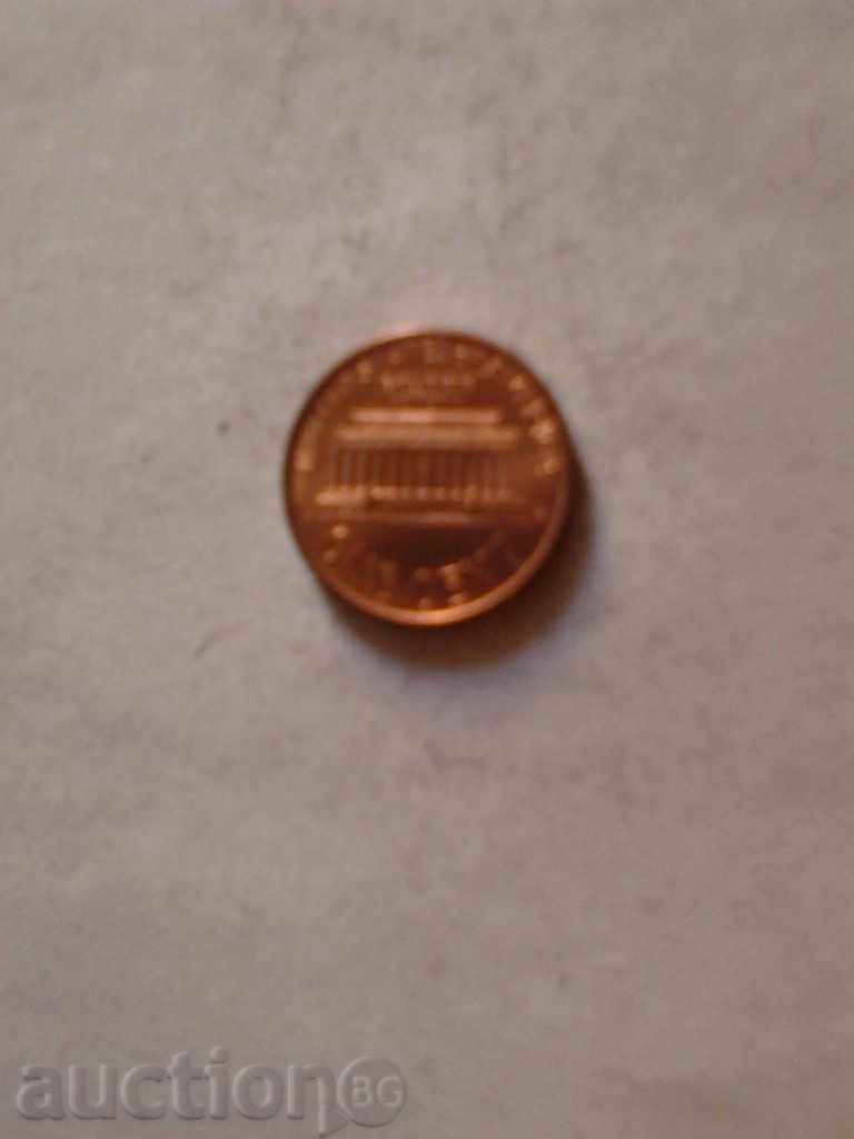 САЩ 1 цент 1993 D