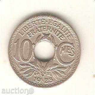 + France 10 centimeters 1923