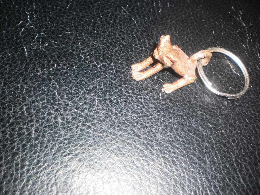 Bronze-frog key holder - 5 Bronze-frog key holder - 5