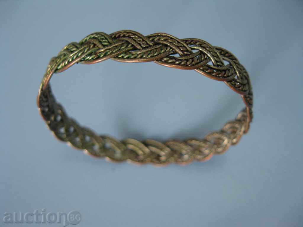 Auction Old knitted bracelet Auction Old knitted bracelet