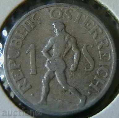 1 shilling 1946, Austria
