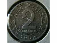 2 bani 1952, Austria