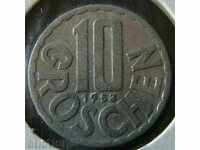 10 groshes 1953, Austria