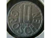 10 πένες 1963, η Αυστρία