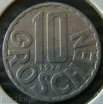 10 гроша 1974, Австрия
