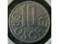 10 bănuți 1974, Austria