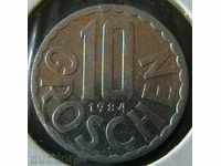 10 bani 1984, Austria