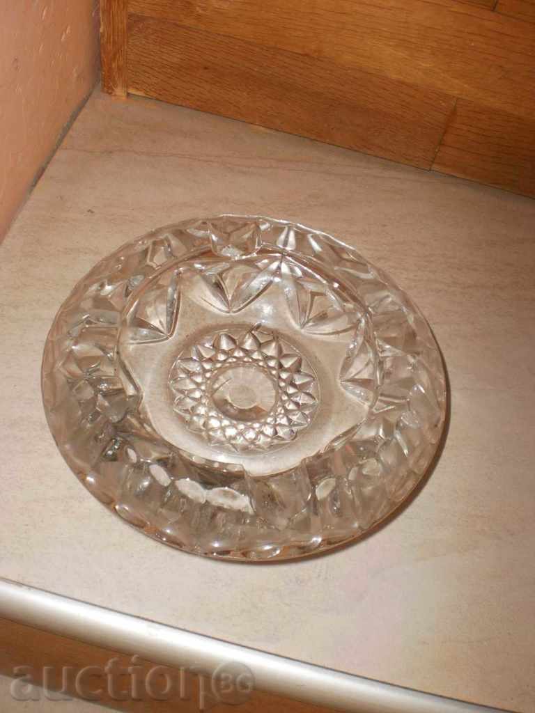Crystal ashtray from the 70-80s of the twentieth century with price 37.00 BGN | € 18.92 Crystal ashtray from the 70-80s of the twentieth century with price 37.00 BGN | € 18.92