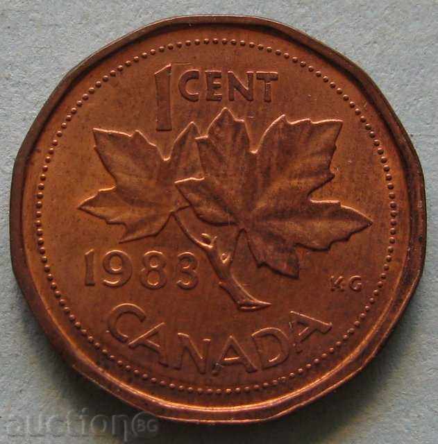 1 cent 1983. - Canada