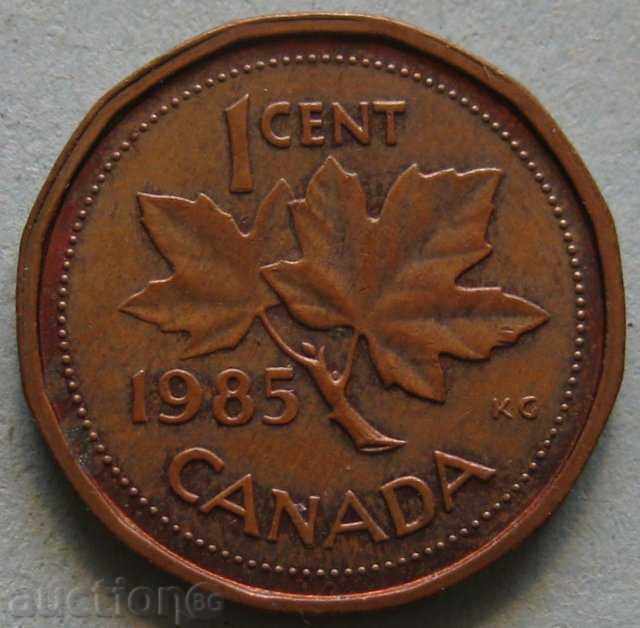 1 cent 1985. - Canada