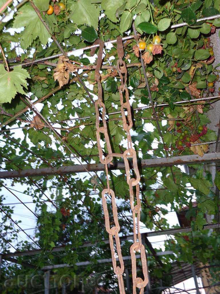 An old forged chain, wrought iron, a singer for a hearth - 7 An old forged chain, wrought iron, a singer for a hearth - 7