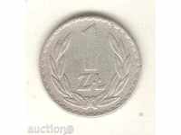 + Poland 1 zloty 1976