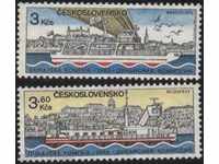Чисти марки  Кораби 1982  от Чехословакия