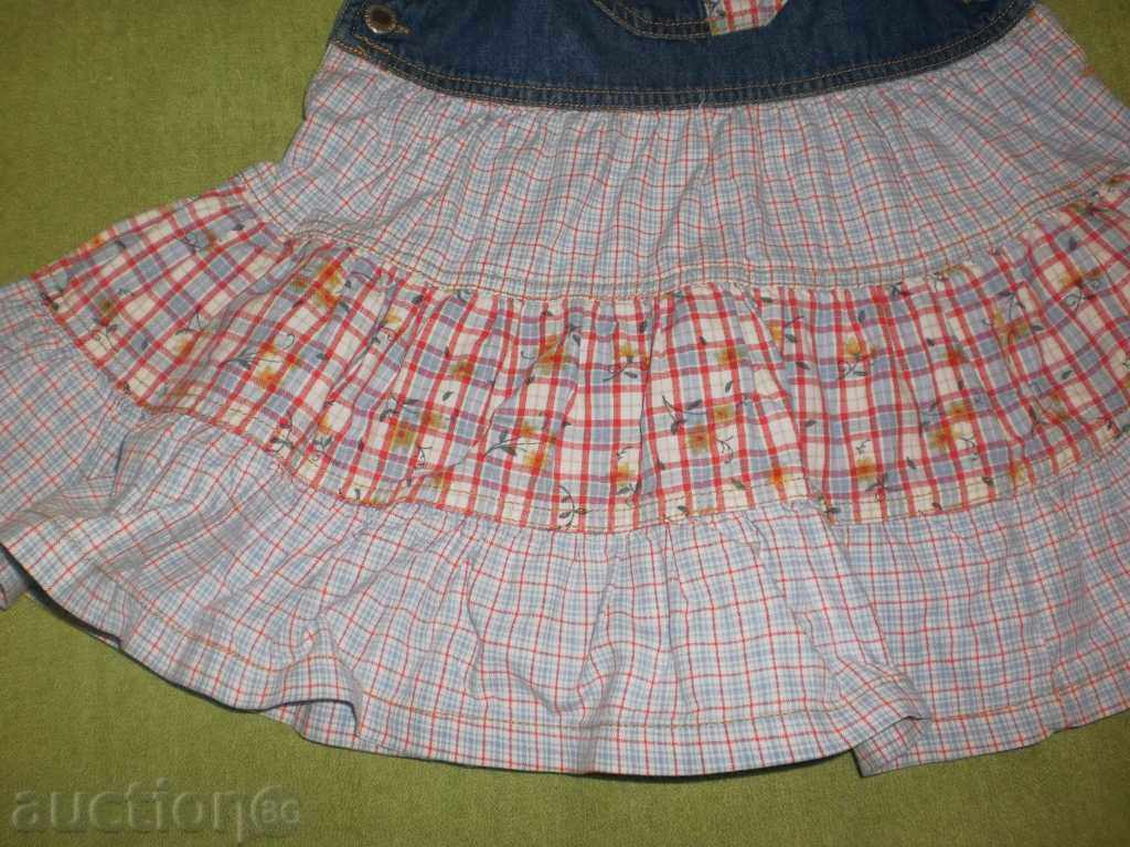 Baby denim skirt size 98, very stylish - 6 Baby denim skirt size 98, very stylish - 6