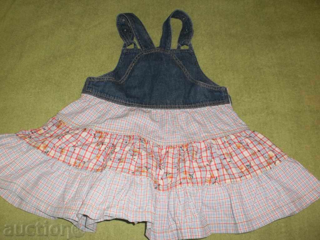 Baby denim skirt size 98, very stylish - 7 Baby denim skirt size 98, very stylish - 7