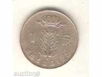 +Белгия  1  франк  1974 г. холандска легенда