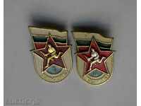 WAR SPORTSMAN - 1st Degree WITH DOCUMENT OF RAILWAY TROOPS AND 2nd Degree