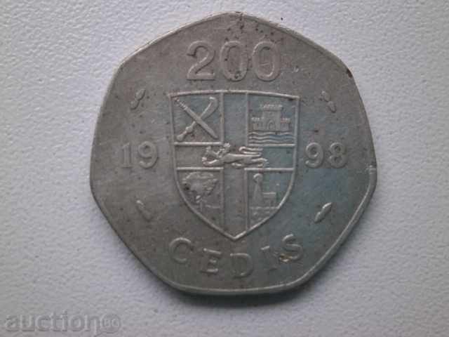 Ghana - 200 sta 1998 - 15L