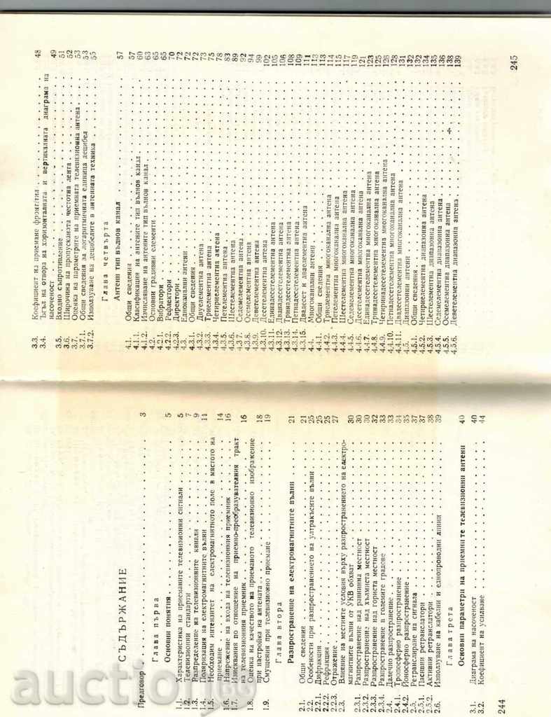 Delivery of ACTUAL TELEVISION ANTENNA - V. TSANEV