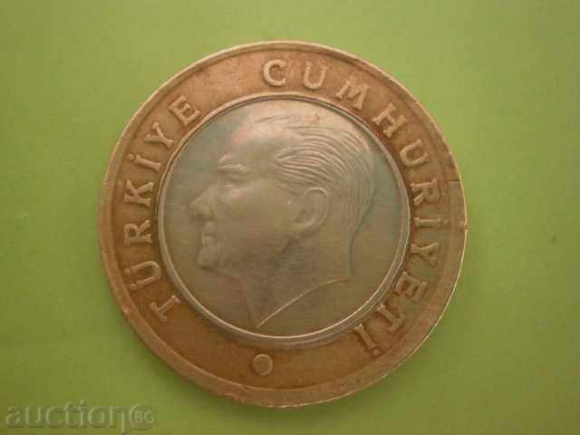 Auction Turkey - 1 Turkish Lira, 2011 - 8 W Auction Turkey - 1 Turkish Lira, 2011 - 8 W