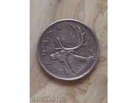 Canada - 25 cents, 1976 - 80L