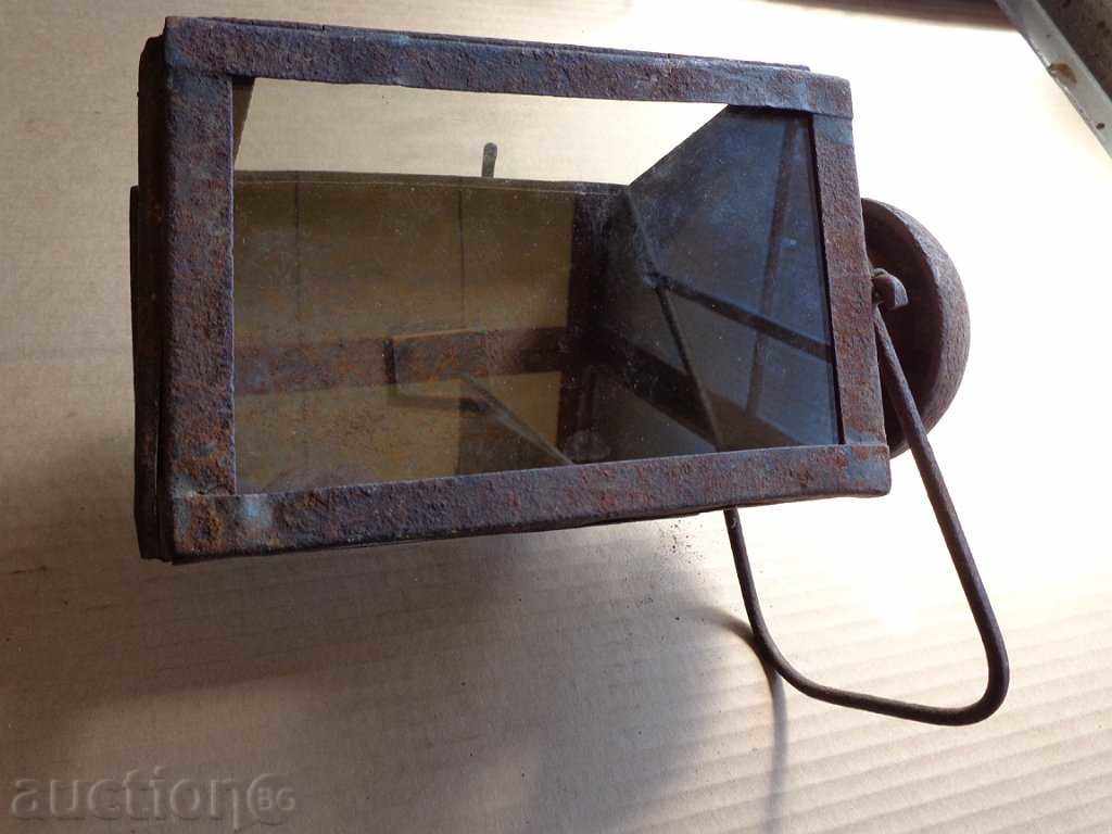 Old metal lantern, lamp, projector - 6 Old metal lantern, lamp, projector - 6