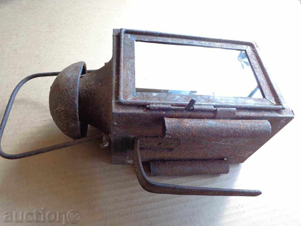 Old metal lantern, lamp, projector - 7 Old metal lantern, lamp, projector - 7