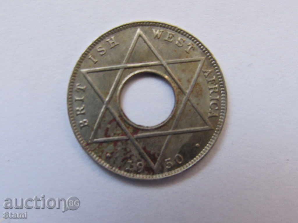 Delivery of British West Africa - 1/10 penny, 1950 - 131 D