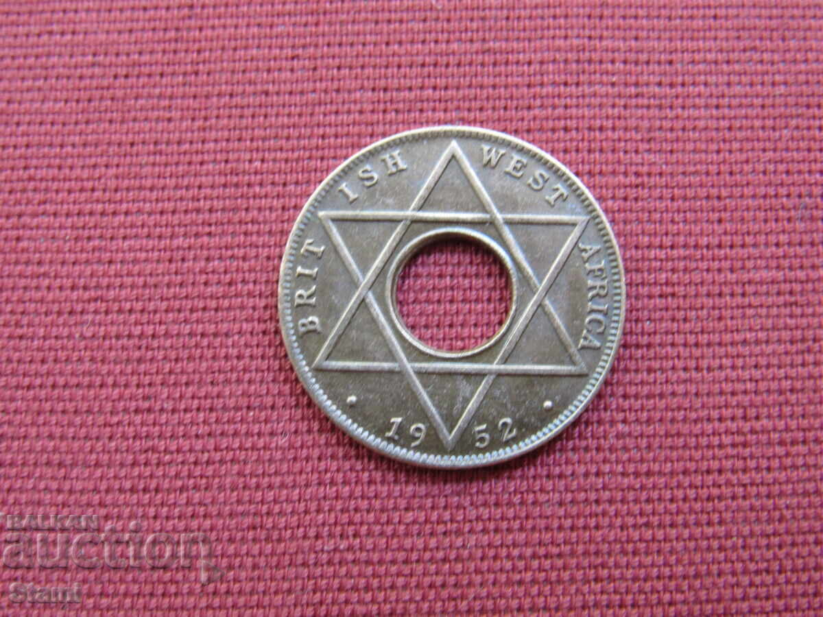 British West Africa - 1/10 pennies, 1952 - rare, 130D with price 14.50 BGN | € 7.41 British West Africa - 1/10 pennies, 1952 - rare, 130D with price 14.50 BGN | € 7.41