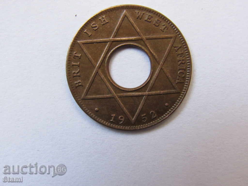 British West Africa - 1/10 pennies, 1952 - rare, 130D