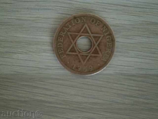 Delivery of Nigerian Federation - 1 penny, 1959 - 1L Delivery of Nigerian Federation - 1 penny, 1959 - 1L