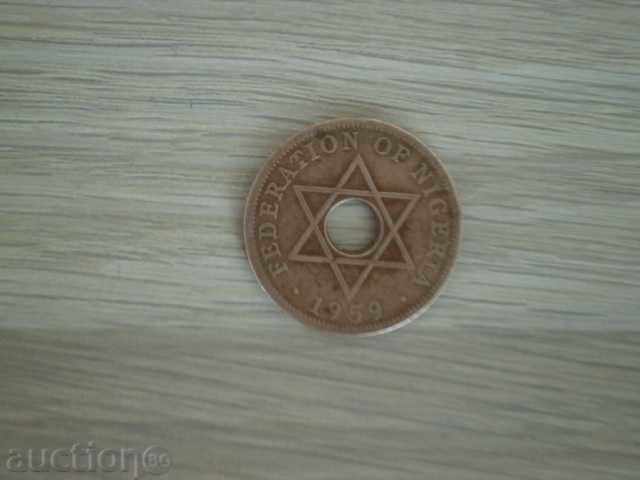 Nigerian Federation - 1 penny, 1959 - 1L - 5 Nigerian Federation - 1 penny, 1959 - 1L - 5