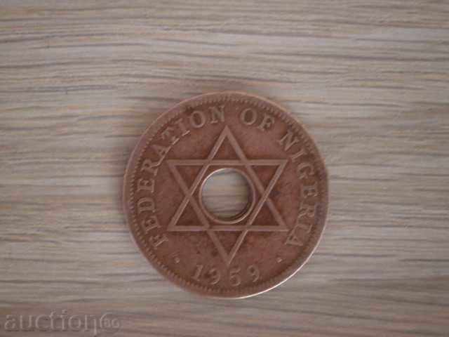 Nigerian Federation - 1 penny, 1959 - 1L - 6 Nigerian Federation - 1 penny, 1959 - 1L - 6