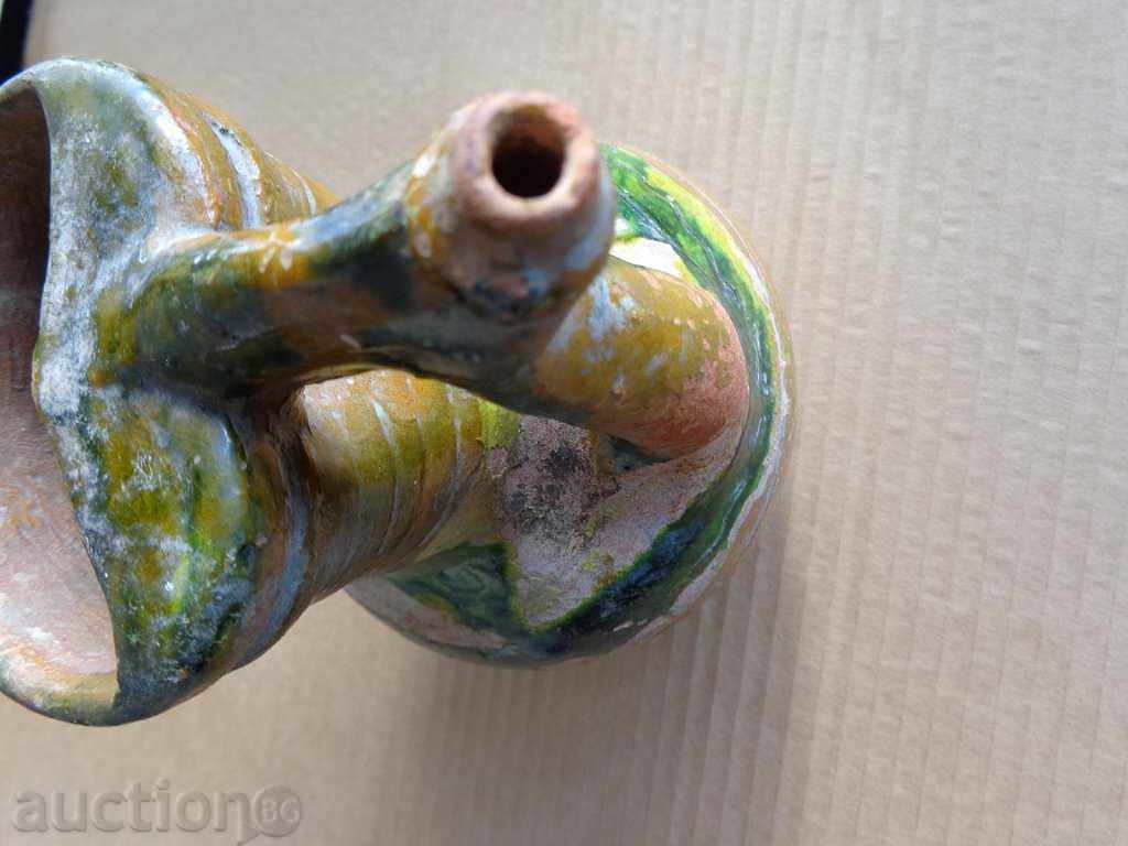 Old ceramic crown, vinegar, ceramics with price 99.00 BGN | € 50.62 Old ceramic crown, vinegar, ceramics with price 99.00 BGN | € 50.62