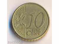 Австрия 10 евроцента 2008 година