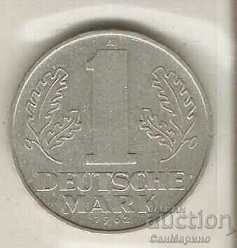 + German Democratic Republic 1 mark 1962