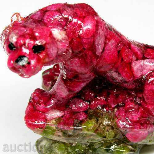 UNIQUE FIGURE TIGER RUBINS AND PERIDODE with price 475.00 BGN | € 242.86 UNIQUE FIGURE TIGER RUBINS AND PERIDODE with price 475.00 BGN | € 242.86