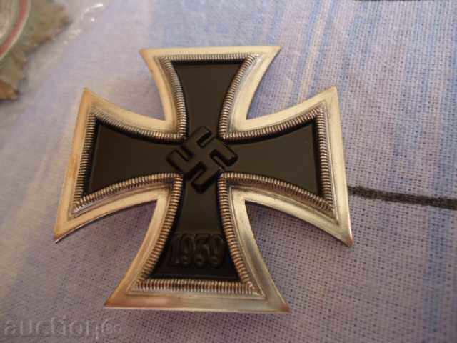 German, Nazi Iron Cross 3 Reich on a Needle
