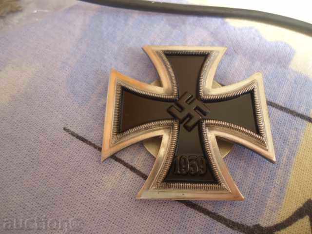 German, Nazi Iron Cross 3 Reich on Screw