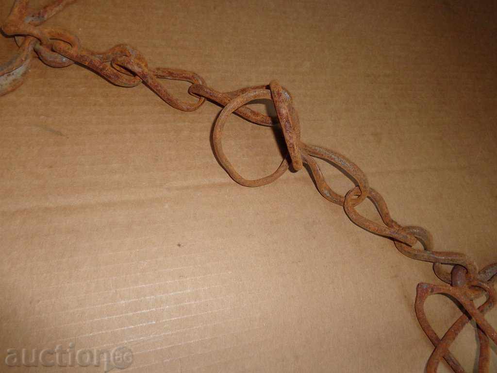 Old forged buckles, shackles, shackles, chain - 5 Old forged buckles, shackles, shackles, chain - 5