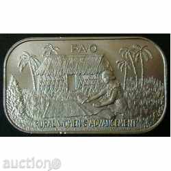 1 trophy 1980 FAO, Tonga