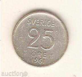 Σουηδία + 25 άροτρο 1961 TS