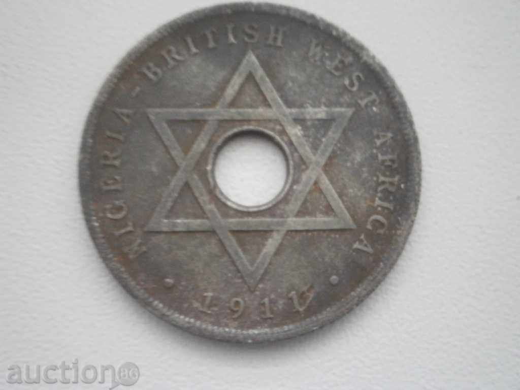 British West Africa - 1 penny, 1911 LARGE RED, 63 m with price 77.00 BGN | € 39.37 British West Africa - 1 penny, 1911 LARGE RED, 63 m with price 77.00 BGN | € 39.37