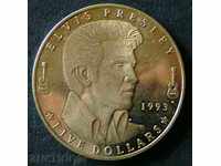 5 долара 1993, Маршалски острови