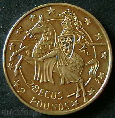 2,8 ECU 1992 Gibraltar