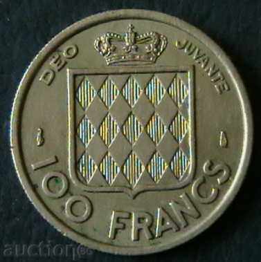 100 francs 1956, Monaco