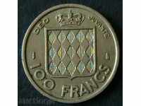 100 francs 1956, Monaco