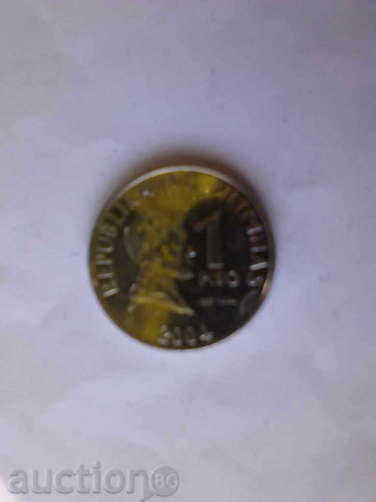 Philippines 1 peso 2004