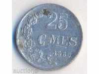 Luxemburg 25 centime 1965