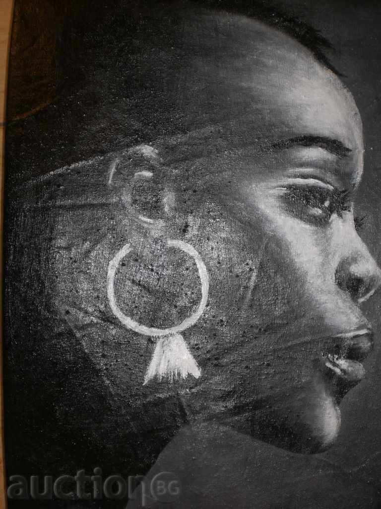 Classic African hairstyle - painting with oil-series-1 - 7 Classic African hairstyle - painting with oil-series-1 - 7